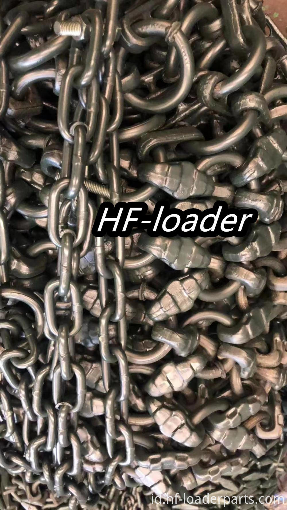 Rantai Perlindungan Ban Bertulang 23.5-25 Reinforced Tire Protection Chain 23.5-25